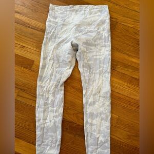 Lululemon align grey camo leggings